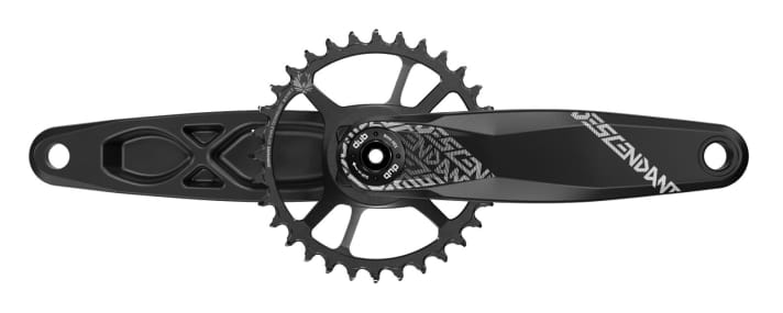   Truvative Descendant 6K DUB crankset with steel chainring: on sale from May 2018 for 115 euros.