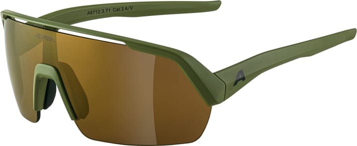 Protection from the sun and wind: Alpina Turbo cycling goggles