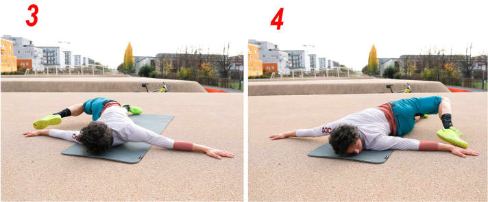 More mobility - exercises for the lumbar spine and hips: Skirpion