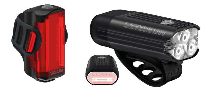 If the rear light registers an approaching vehicle, the front light warns you with its red flashing rear side