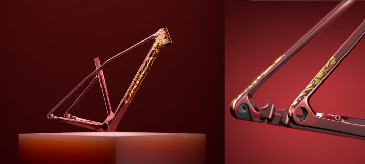   The MyO programme from Orbea allows you to customise the Alma.