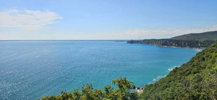 The first view of the Mediterranean