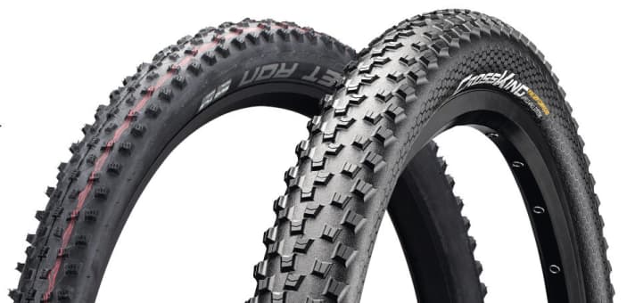 Tyres from Conti and Schwalbe