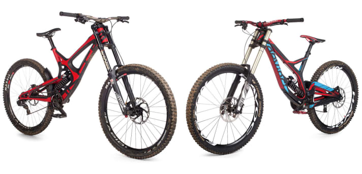   Duel 2016: Intense M16 Carbon Pro Bullit against Devinci Wilson Carbon SL
