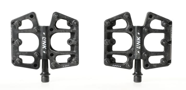 The Tatze MTB pedals combine a cool look and maximum grip