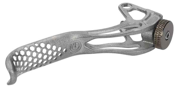 Lighter, stiffer and more stylish than any standard lever: the Gravity Components The Leverage
