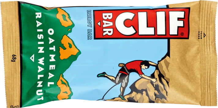 Clif Energy Bar with sultanas and walnuts