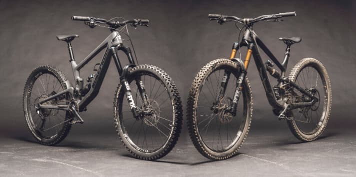  Nukeproof Giga Elite 275 vs. YT Capra Core 4
