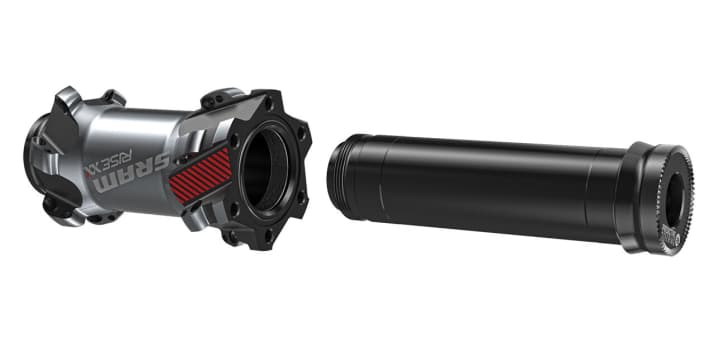   A 27 millimetre thick, continuous aluminium sleeve is intended to increase the steering precision of the RS-1.