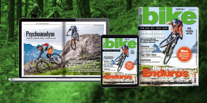   Mehr spannende MTB-Neuheiten für 2022 plus 32 Seiten IAA-Neuheiten-Spezial lesen Sie in BIKE 10/21 – ab 7. September im Handel.