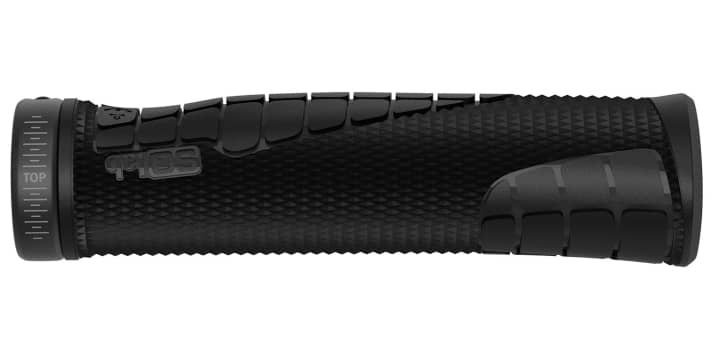 The new SQlab grips are designed to counteract the notorious arm pump, i.e. the proverbial "closing" of the arms, through damping and more grip.