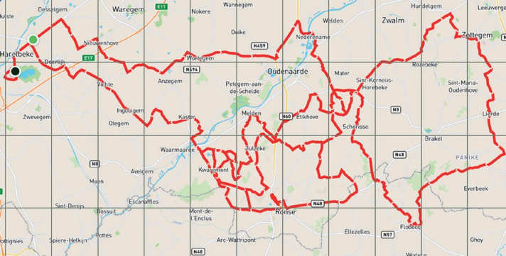 The E3 Saxo Classic 2026 on the map