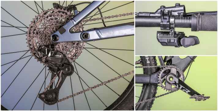 Elegant look, extremely fast shifting but not very innovative - the new Shimano XTR Di2