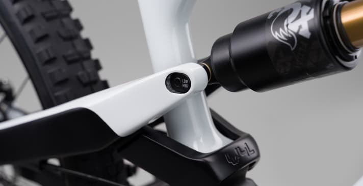 "A flip chip on the shock mount to control the suspension travel more linearly or progressively makes perfect sense," says Thomas Harter.