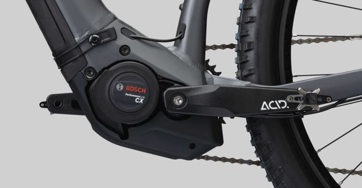   Proven power source: the Bosch Performance CX, Gen. 4.