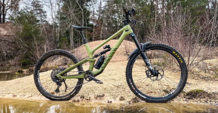 Tim's endurance test bike covered 2600 kilometres and 61,000 metres in altitude in 2022.