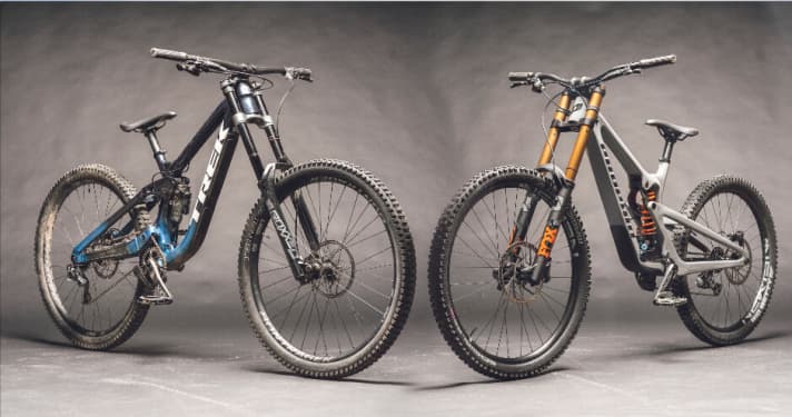   Trek Session 9 X01 vs. Propain Rage Custom