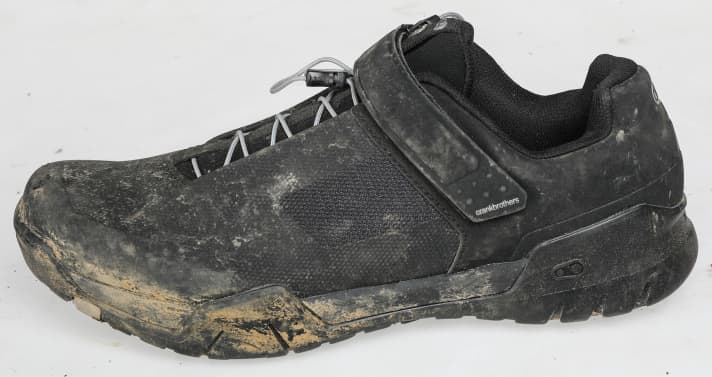 Überzeugt auch im Dauertest: der Crankbrothers Mallet Speedlace Mountainbike-Schuh. | Georg Grieshaber