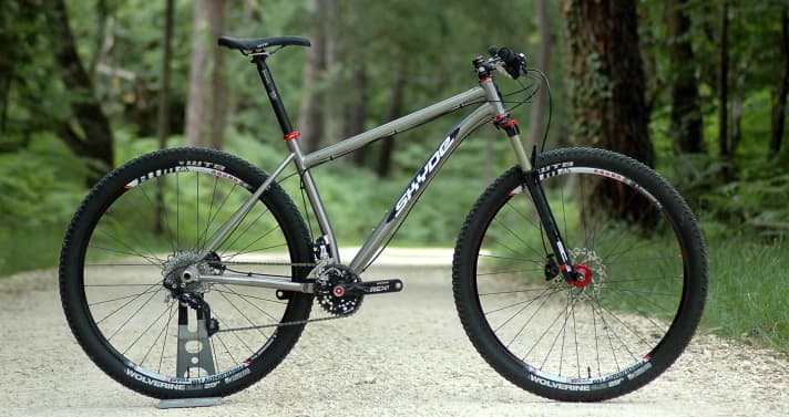   Skyde hat neben dem 29-Zoll-Hardtail (Foto) auch ein Hardtail in 27,5 Zoll im Programm. Beide sind komplett in Europa gefertigt. Darauf ist man bei Skyde besonders stolz.