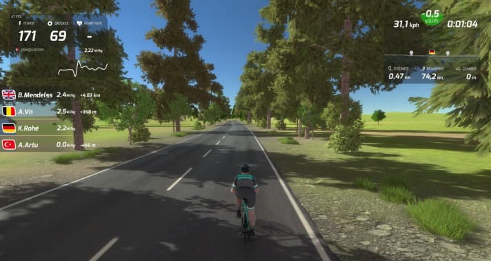   Magic Roads: Dieses Feature bietet unbegrenzte Upload-Möglichkeiten, aber nur begrenzte Optik am Straßenrand...