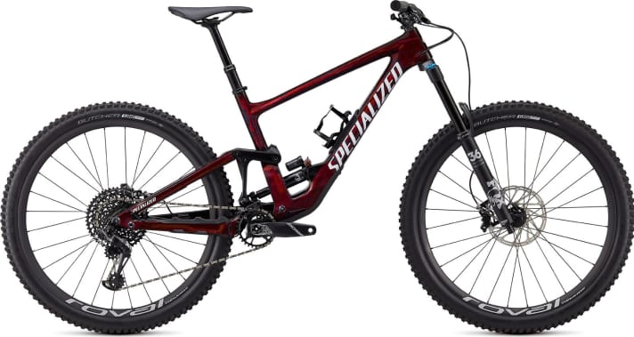   Schicke, auffällige Farbgebung: Specialized Enduro Expert. 6999 EUR.