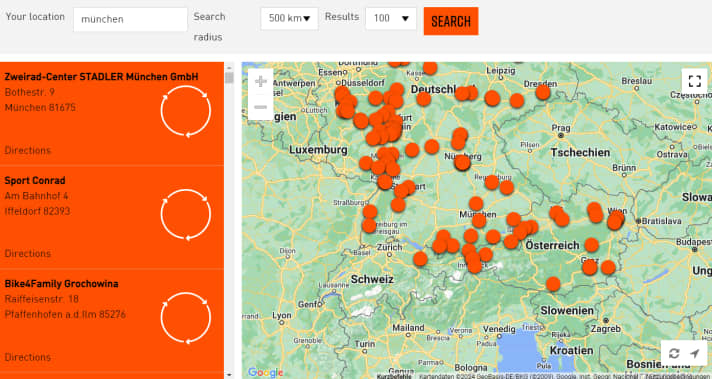Recycling-Partner lassen sich auf der Website tubolito.com einfach finden