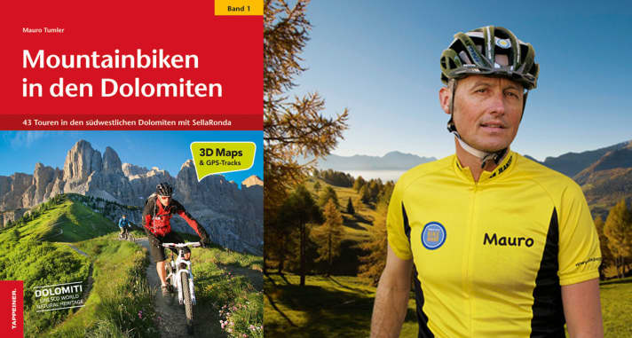   The author Mauro Tumler: The firefighter from Merano has been travelling in the Dolomites in his free time for more than 30 years. In his book, he presents 43 Dolomite tours on 3D maps with GPS data. Price: 19.90 euros, Tappeiner Verlag, info: <a href="http://www.trailsucht.de/" target="_blank" rel="noopener noreferrer nofollow">www.trailsucht.de</a>