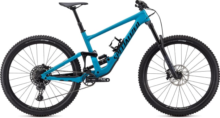   "Einstiegsmodell": Specialized Enduro Comp. 4999 EUR.
