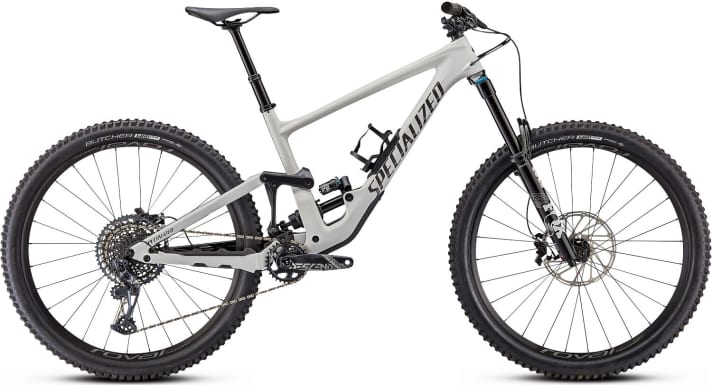   The counterpart: the Specialized Enduro without motor, but with the same rear triangle construction.