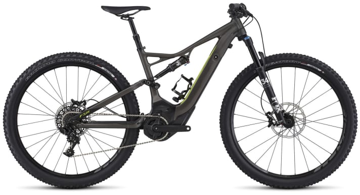   The new Specialized Turbo Levo FSR ST Comp 29 appeals to touring bikers with its 120 mm travel.