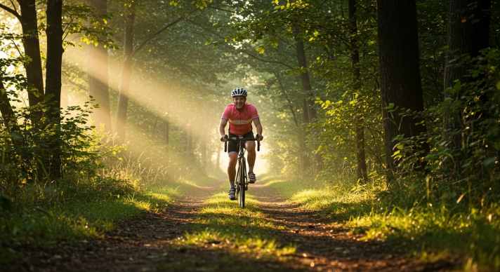 Guaranteed happiness: commuting to work.