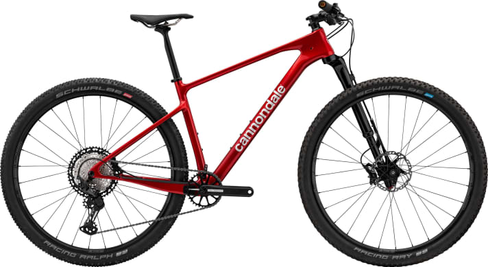   Scalpel HT Carbon 2 mit Lefty Ocho-Gabel und Shimano-XT-Gruppe. Preis: 4499 Euro.