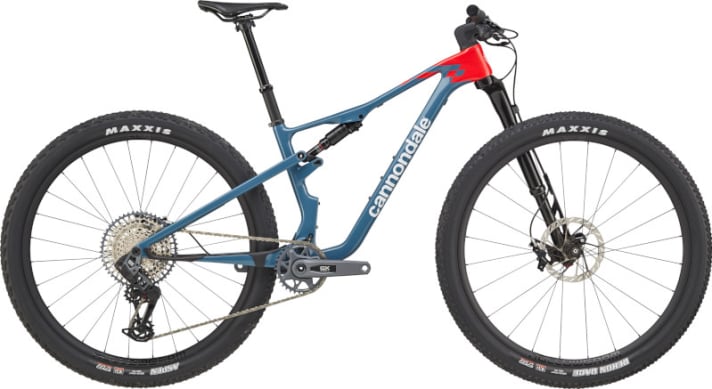 Perhaps the most exciting spec: The Scalpel 2 has Cannondale's carbon wheels, a GX transmission and the aluminium Lefty. Price: 7499 euros