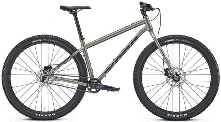 The Kona Unit is one of the most popular basic models for carefree single-speed bikes. Prices for the steel hardtail start at 1500 euros.