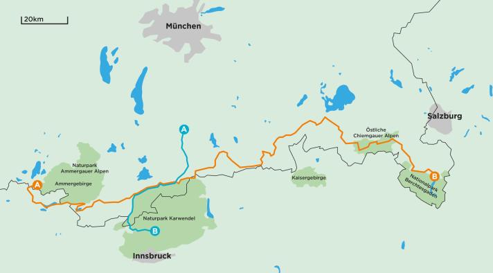 Route suggestions from Sara Hallbauer