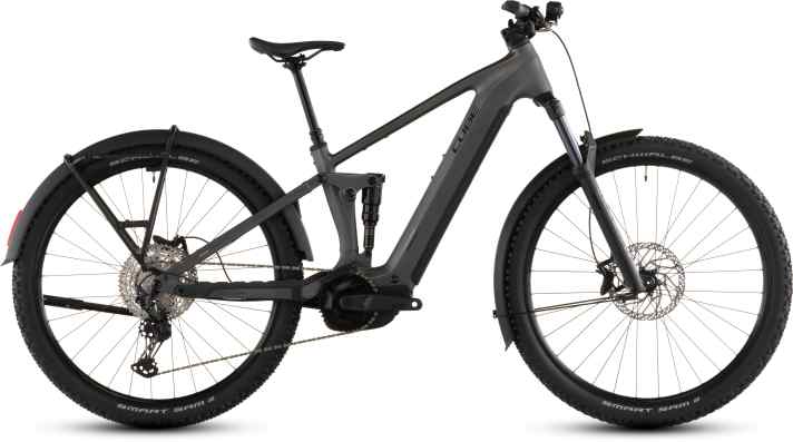 Modernes SUV-E-Mountainbike Alltag und Gelände-Ausflüge: das Cube Stereo Hybrid ONE22 Race 800 (FE).