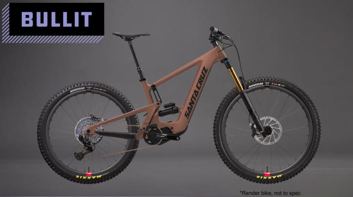   Das Santa Cruz Bullit im Matte Copper-Look.