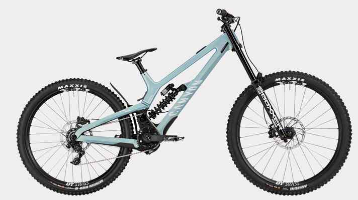 Canyon Sender: Suspension travel: 200/200 mm, 17.9 kilos, mullet.