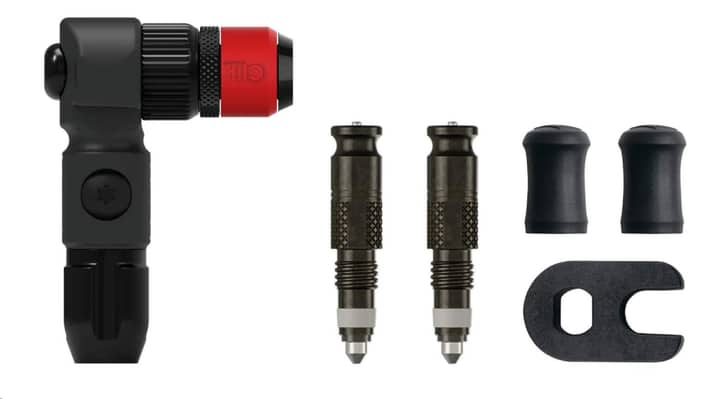 Pour le passage à Clik Valve, Lezyne propose des kits de conversion de haute qualité comprenant une tête de pompe et des embouts de valve.