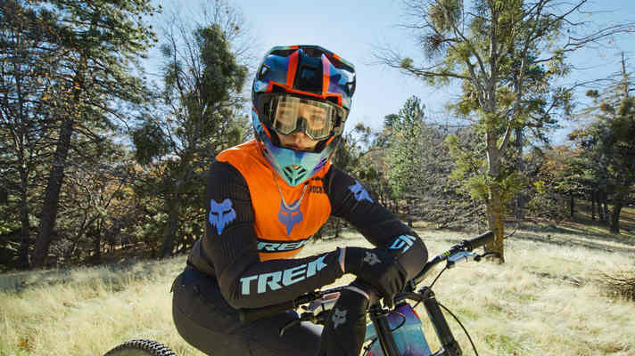 Young and talented and now travelling on the Trek Session: Irishman Oisin O Gallaghan.