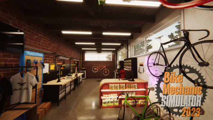 Bike Mechanic Simulator 2023 gives bikers the opportunity to run their own shop.