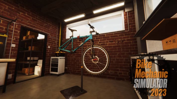 Bikes, workshop and graphics are no longer completely up to date in Bike Mechanic Simulator 2023.