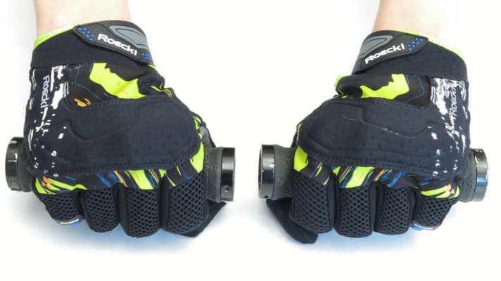   Everything under control: with the Meynon MTB gloves from Roeckl.