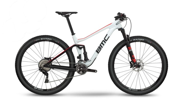   The BMC Agonist 02 One for 4500 euros comes with a Shimano XT/SLX shifting mix, Fox Performance suspension and DT Swiss wheels.