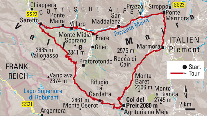   Valle Maira: Gardetta plateau