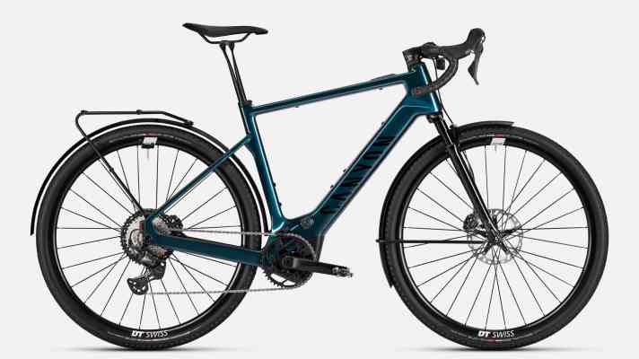 Gravel bike with Bosch SX motor and full equipment for everyday use: the Grizl:ONfly CF Daily.