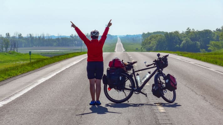 Travelling by bike - pure freedom!