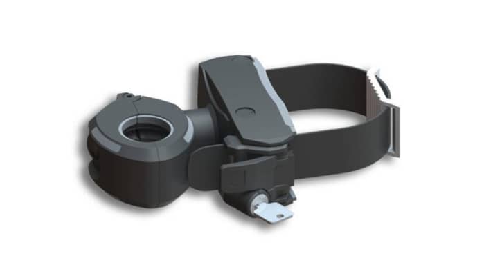 Spacer with ratchet strap from Uebler
