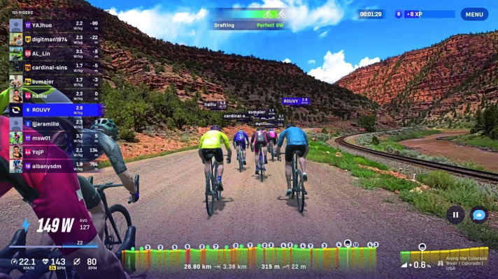 Plus de 3500 itinéraires sur six continents et plus de 600 programmes d'entraînement offrent la base d'une pratique variée du roller chez Rouvy.