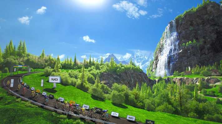 The Cycling eSports competitions are organised with digital avatars that embody the actual performance of the riders